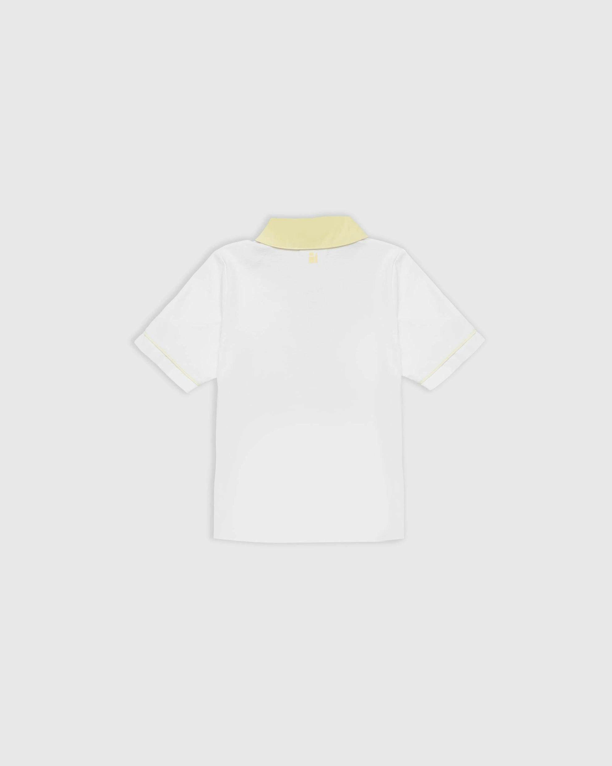 Tech Play Polo in Lemonade Trim