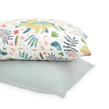 Cotton Muslin Pillowcase 2 Pack - Boho Dino