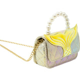 Mermaid Tail Pearl Handle Bag