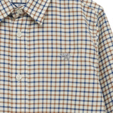 Oliver Shirt in Camel Check