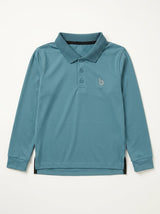Boys Dri-Fit Performance Long Sleeve Polo