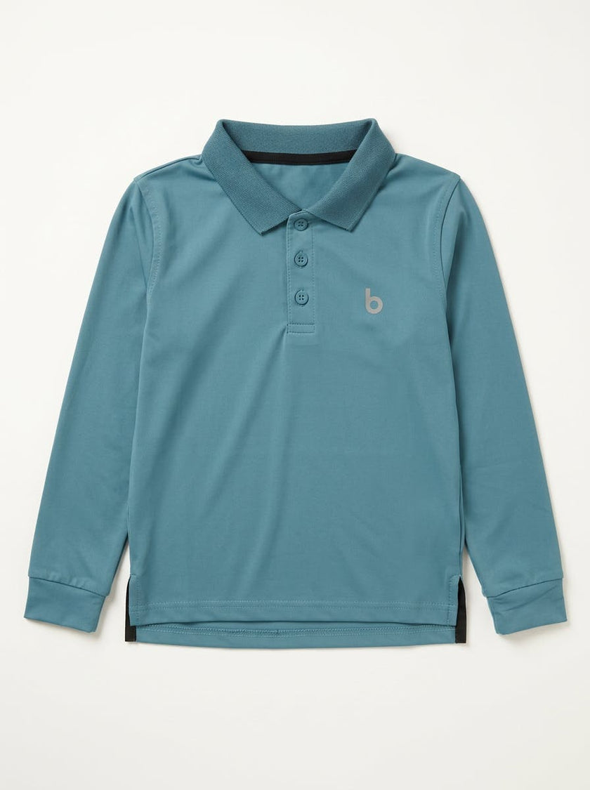 Boys Dri-Fit Performance Long Sleeve Polo