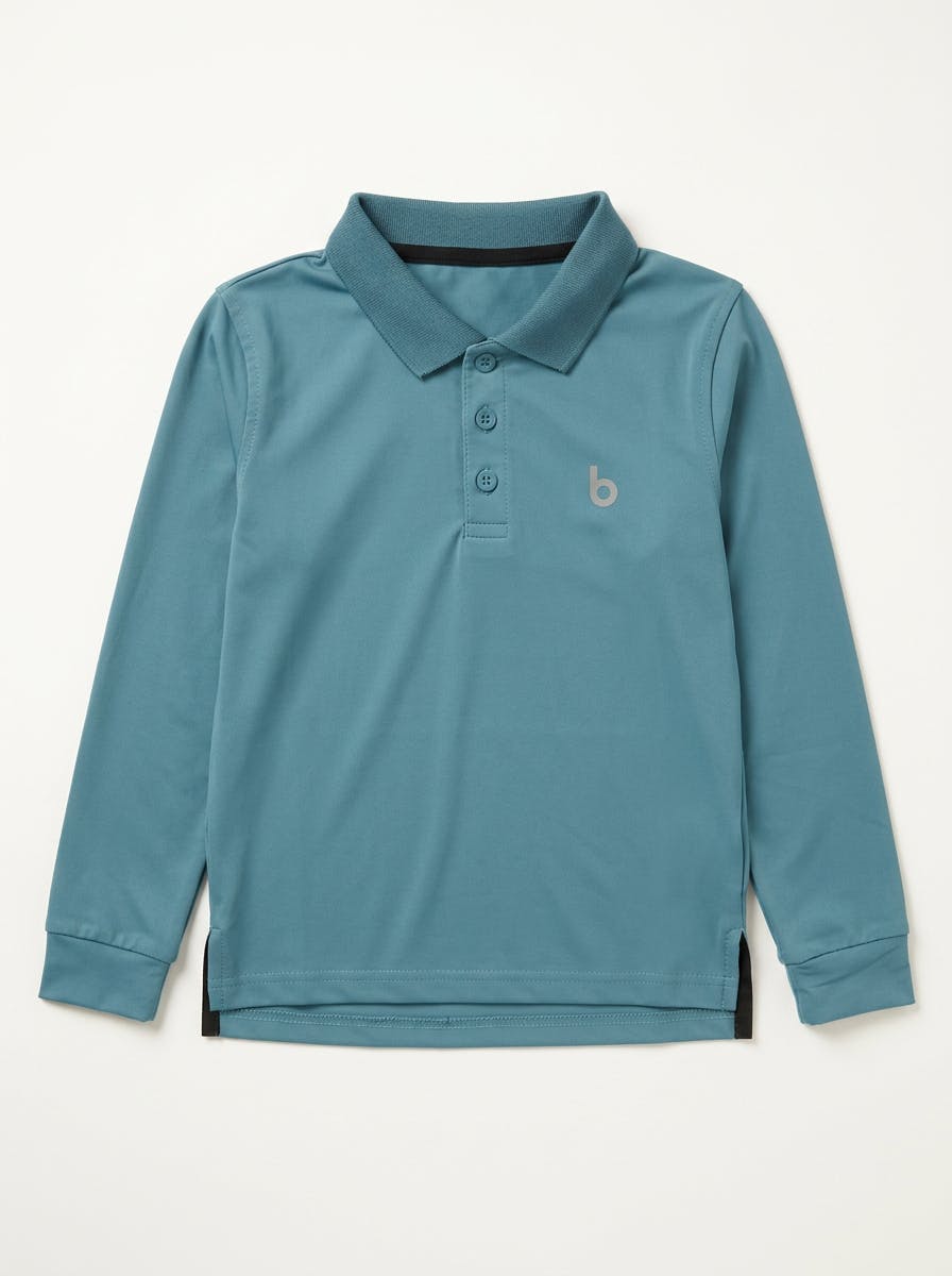 Boys Dri-Fit Performance Long Sleeve Polo