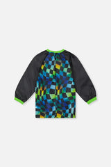 Toddler Boy Checkered Durable Protective School Apron