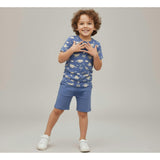 Organic Tee & Shorts Set - Dino