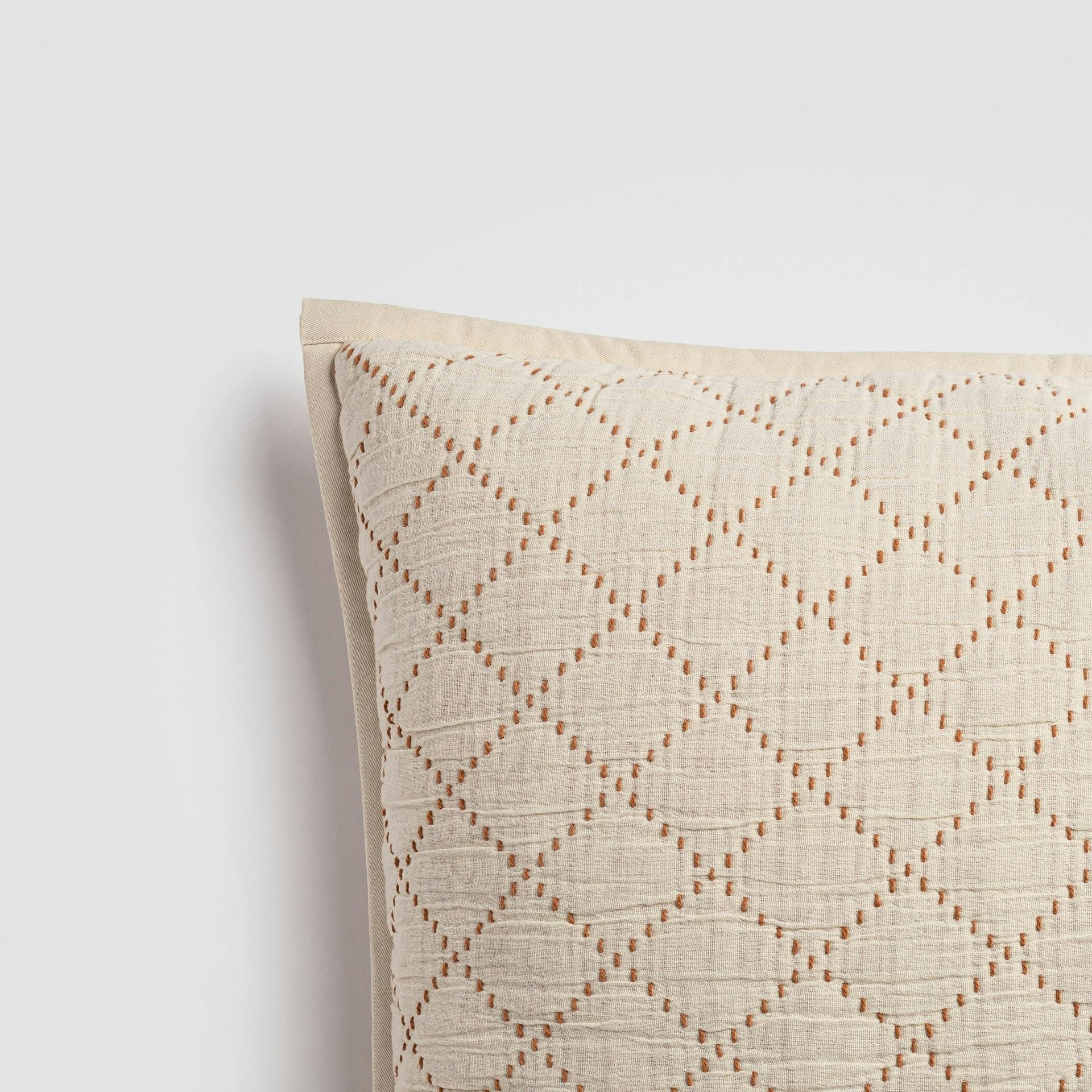 Diamond Stitch Euro Sham Set