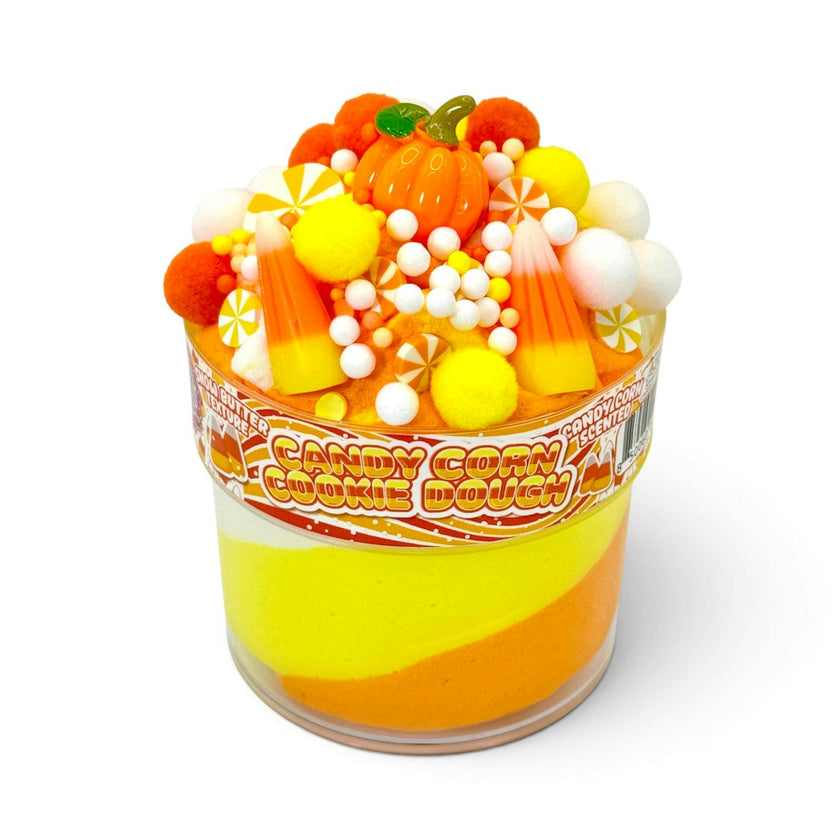 Candy Corn Cookie Dough Slime