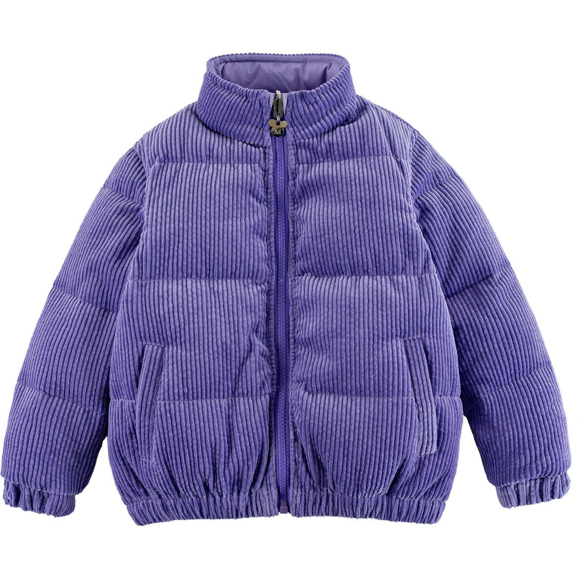 Jo High Neck Puffer 2-Pocket Zipper Down Jacket