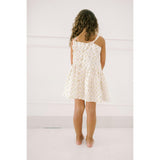 Hikari Pintuck Dress |Golden Blossom