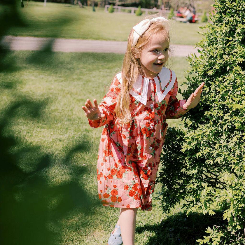 Garden Dress- Vintage Rose