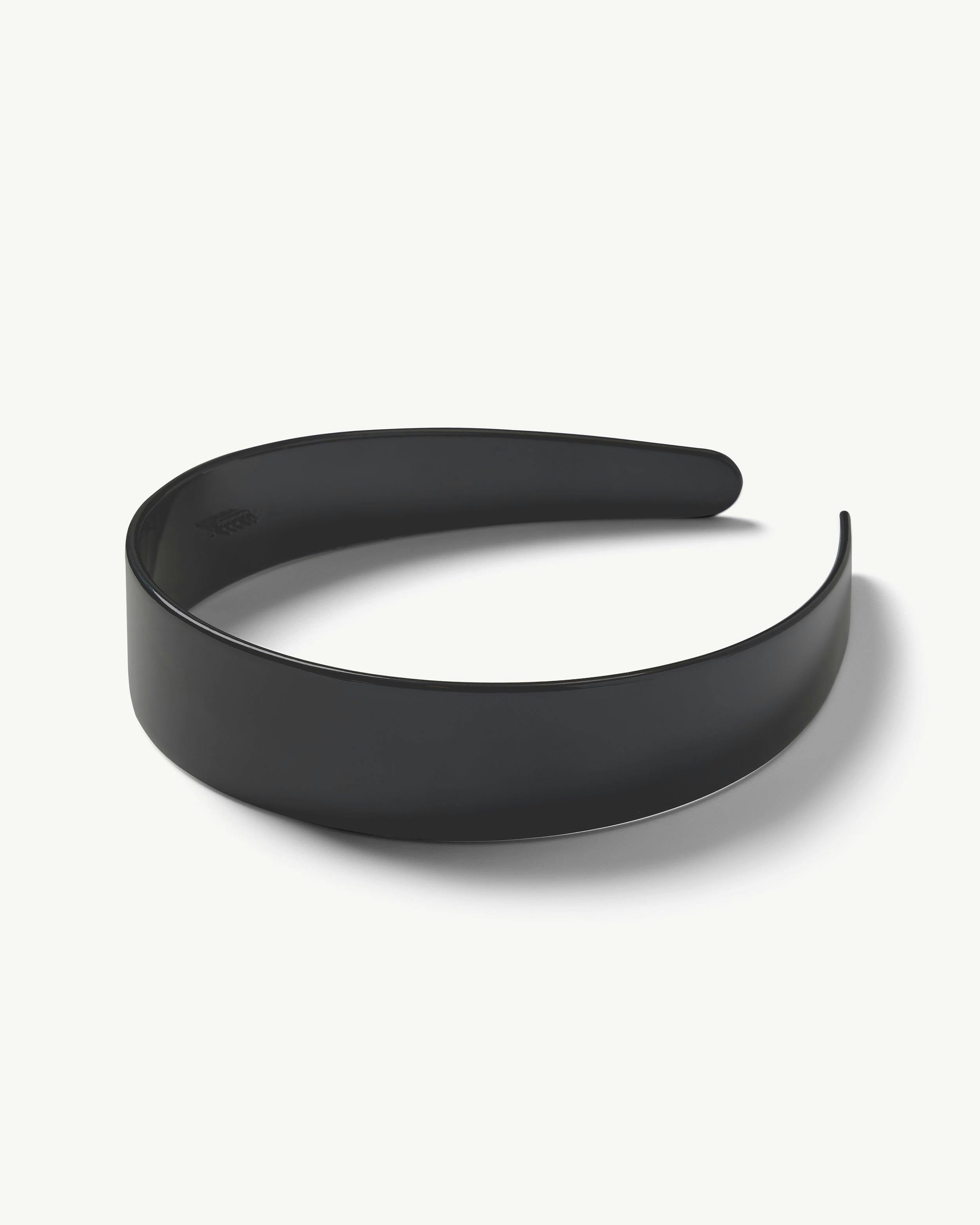 Wide Headband in Black