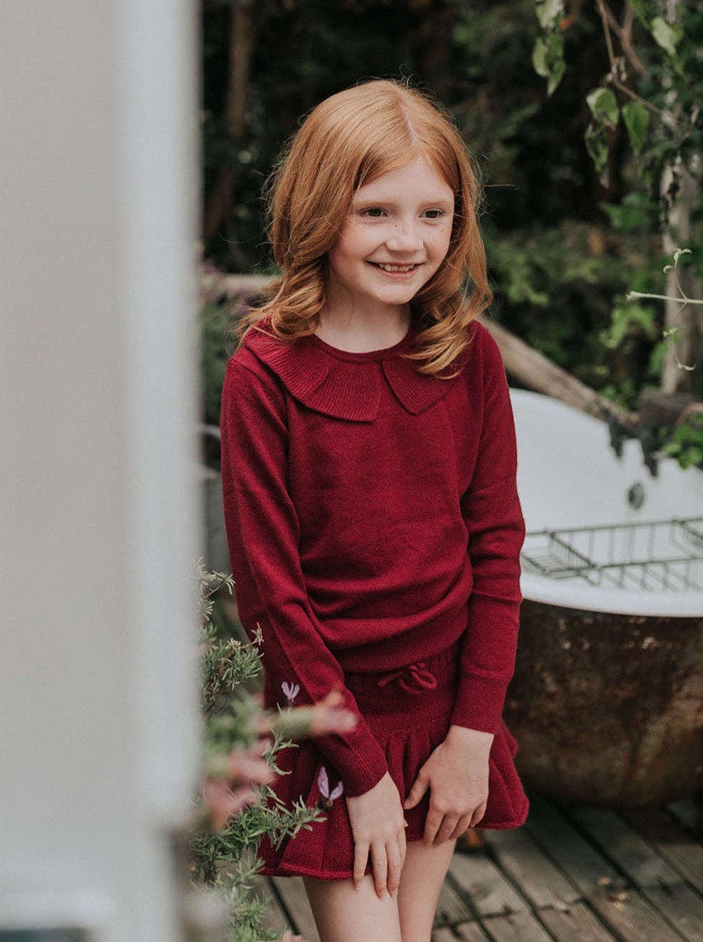 Peter Pan Collared Jumper | 100% cashmere