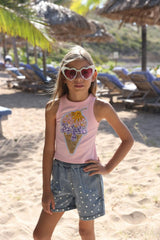 Ice Cream Gems Peach Tank