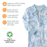 SHAWN Snug-fit Footless Baby Pajamas for Boys & Girls