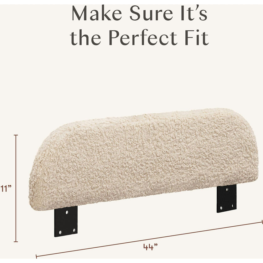 Upholstered Twin/Full Bed Guardrails