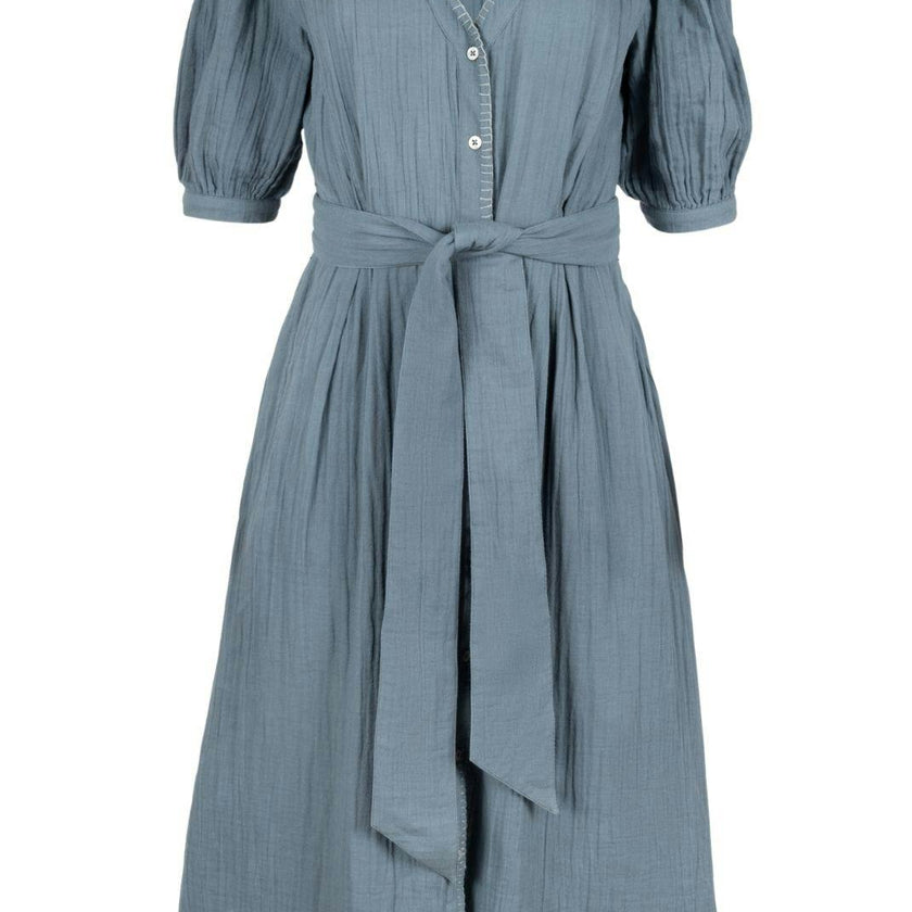Blaire Dress in Goblin Blue