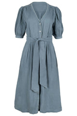 Blaire Dress in Goblin Blue