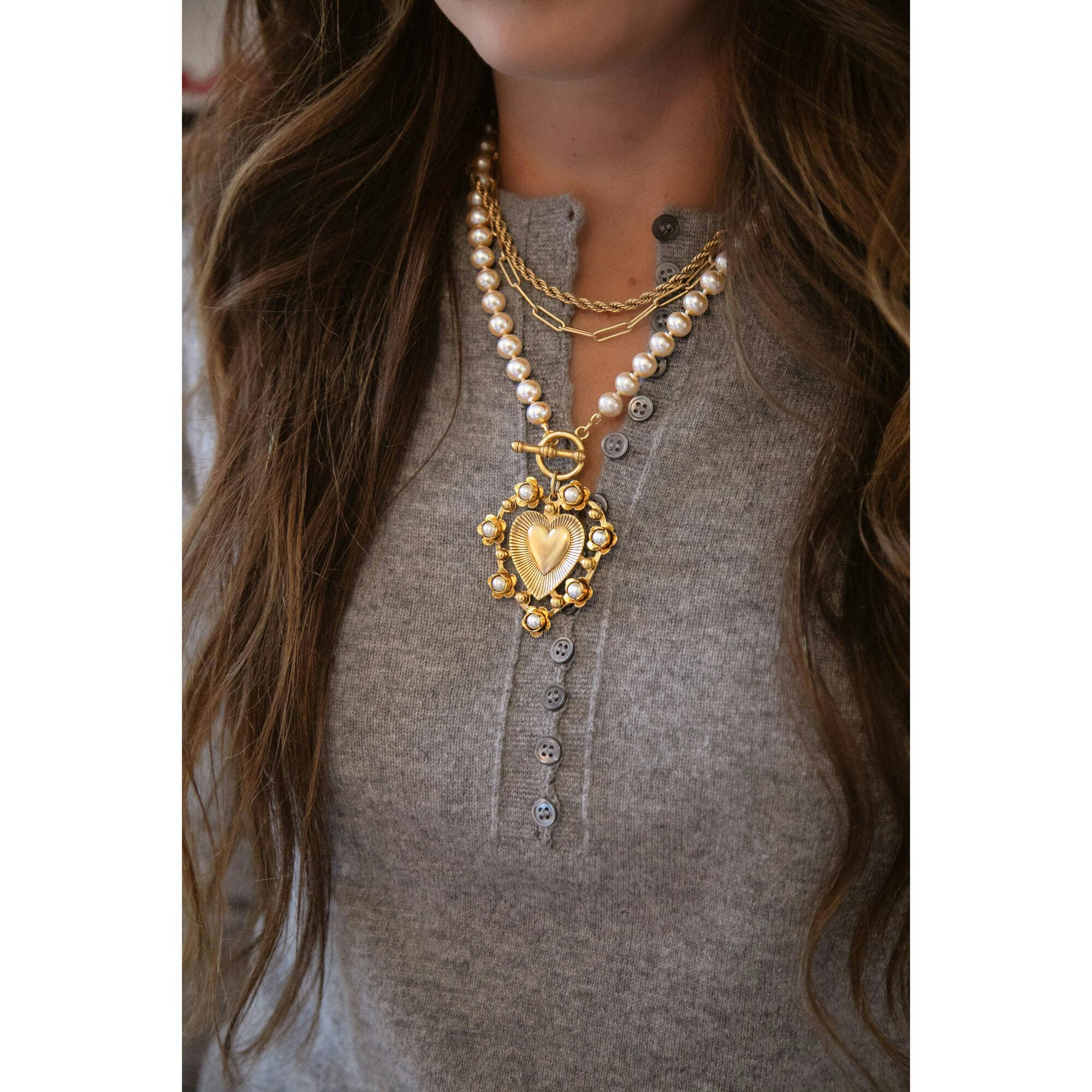 Adele Pearl Necklace