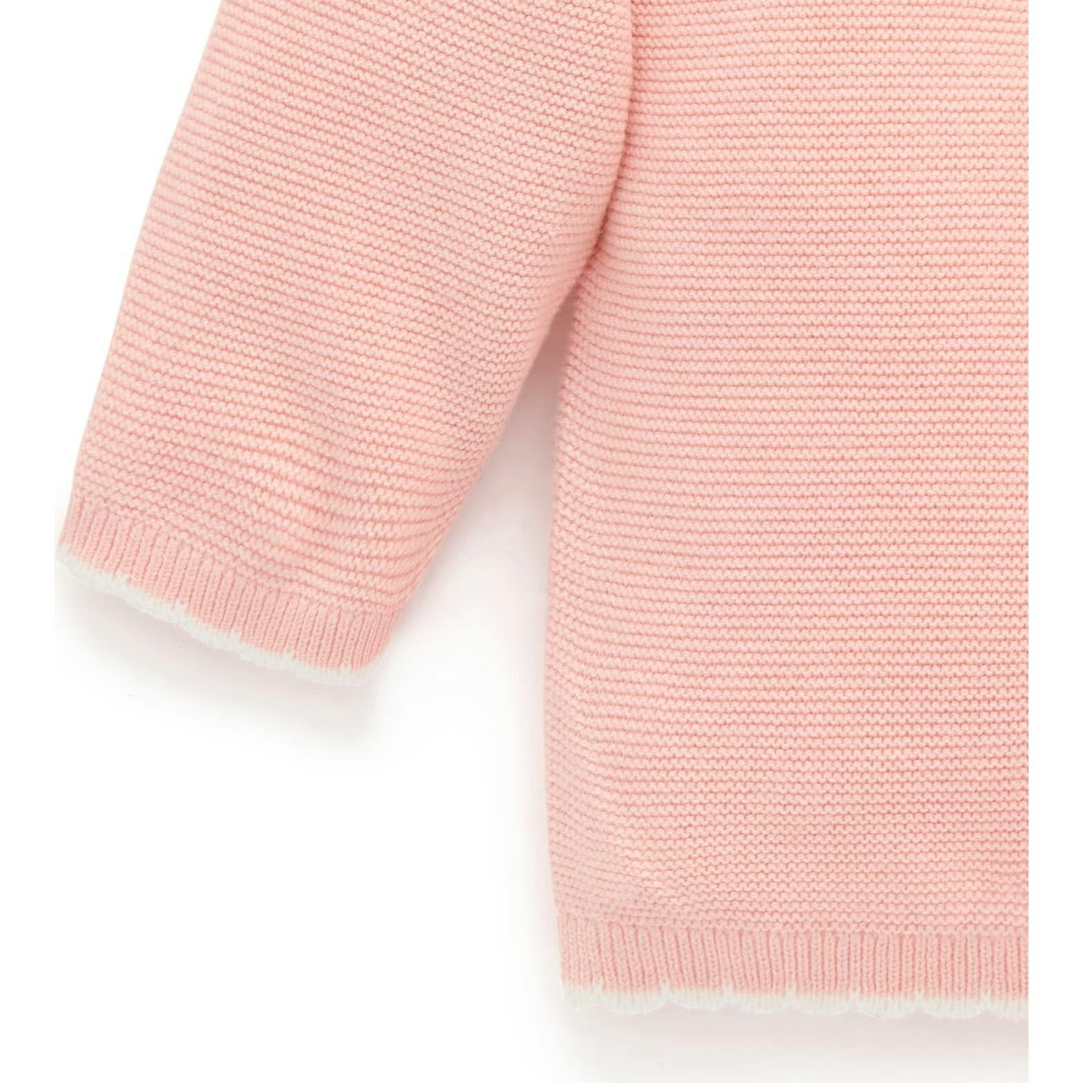 Embroidered Frida Jumper Guava Melange