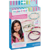 Rainbow DIY Bling Bracelets Kit - Create 5 Unique Cord Charm Bracelets
