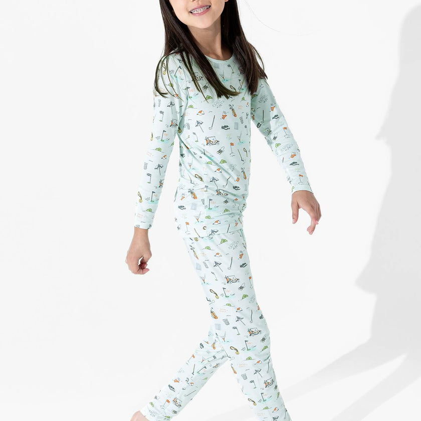 Golf Bamboo Kids Pajamas