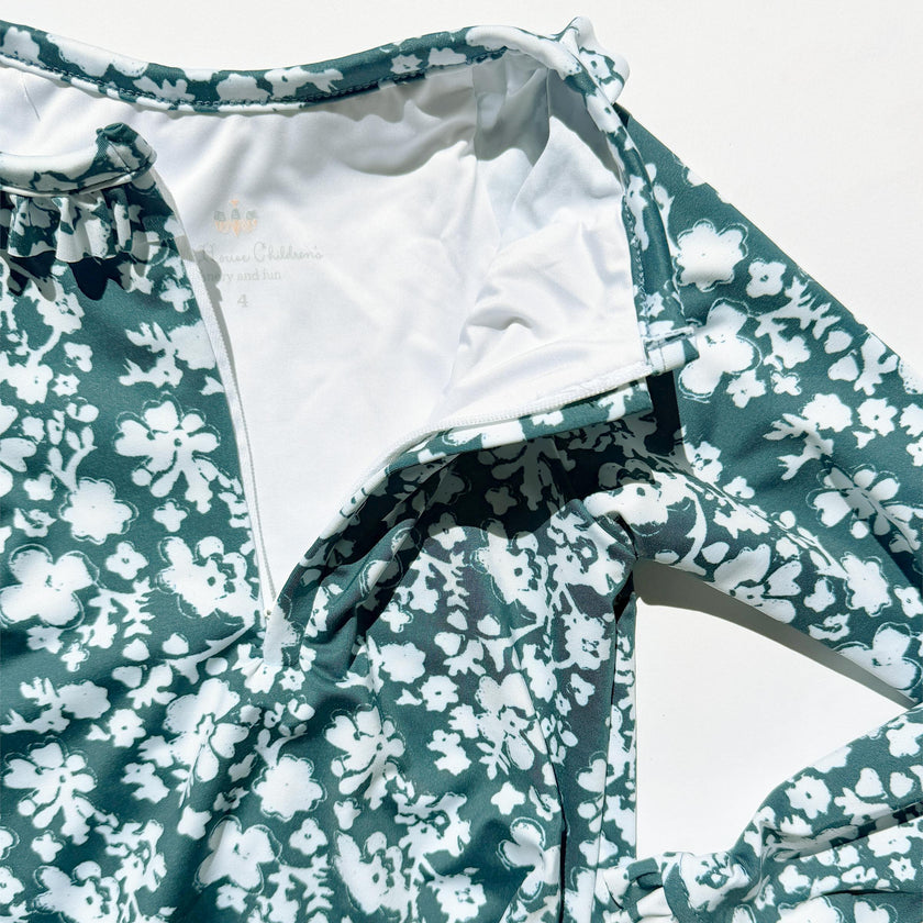 Jane Suit | Longsleeve Rashguard | Blockflower in Midnight