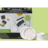 Brea Reese Mix2Mold Terrazzo Ceramic Coaster Kit - DIY 6 Coasters