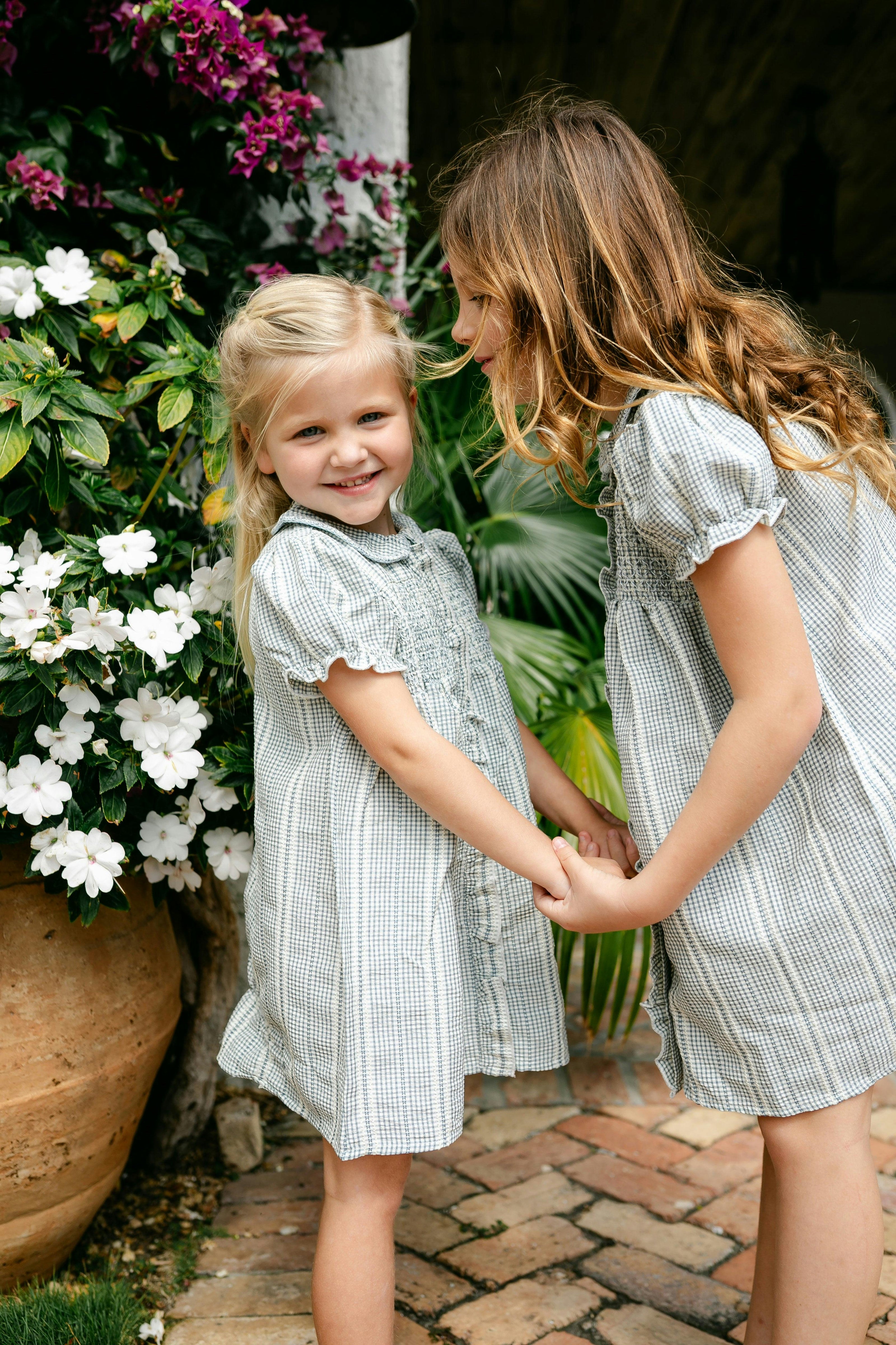 Evelyn Dress - Breezy Blue