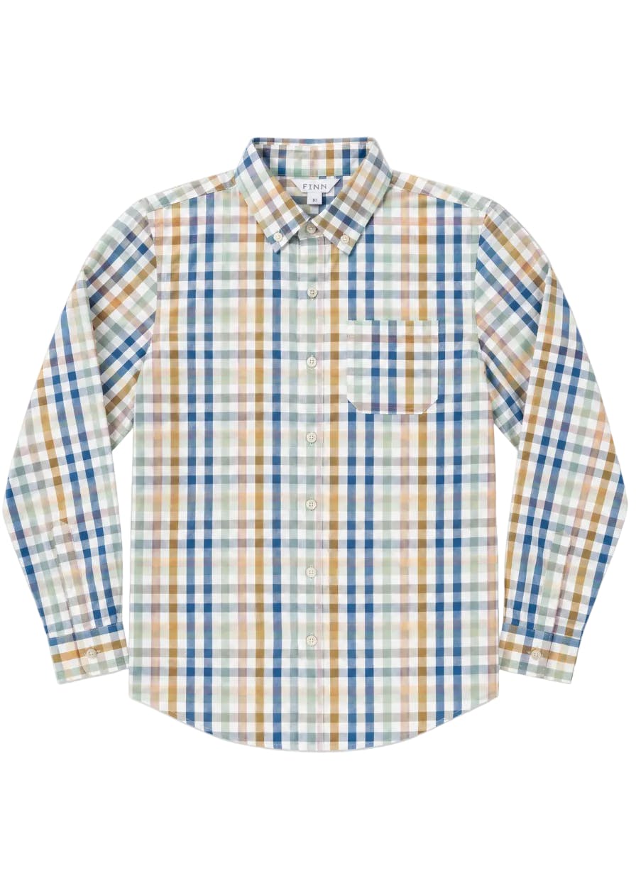 Pierfront Buttondown - Harvest Plaid