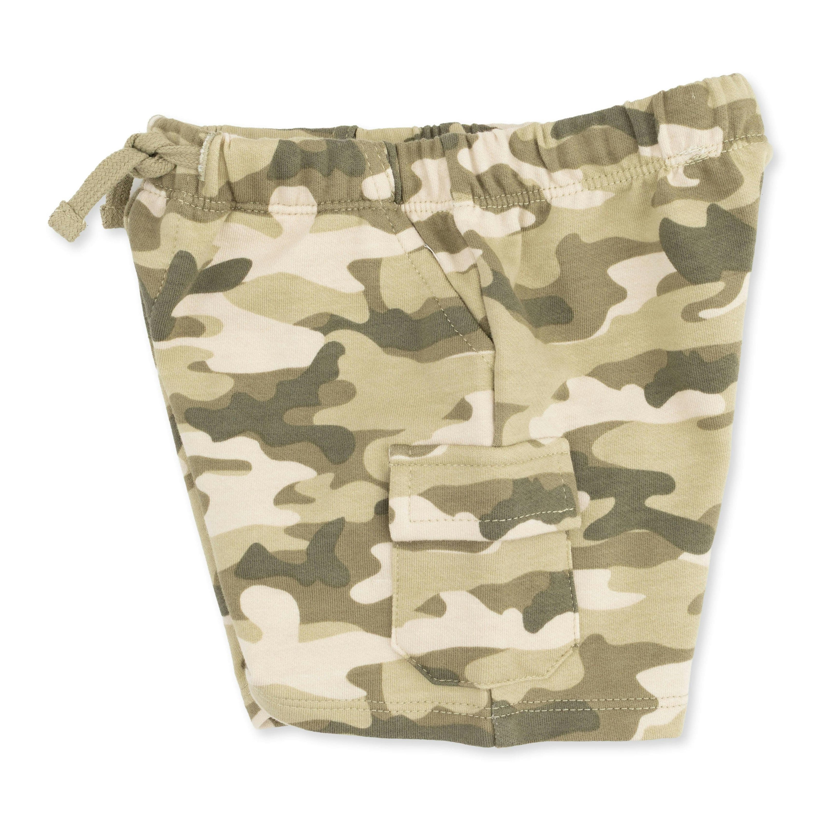 Camo French Terry - Cargo Short