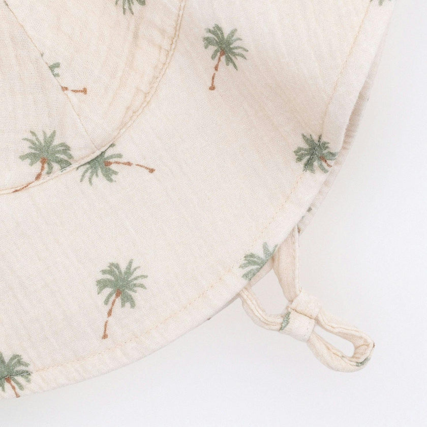 Palm Trees - Wide Brim Sun Hat