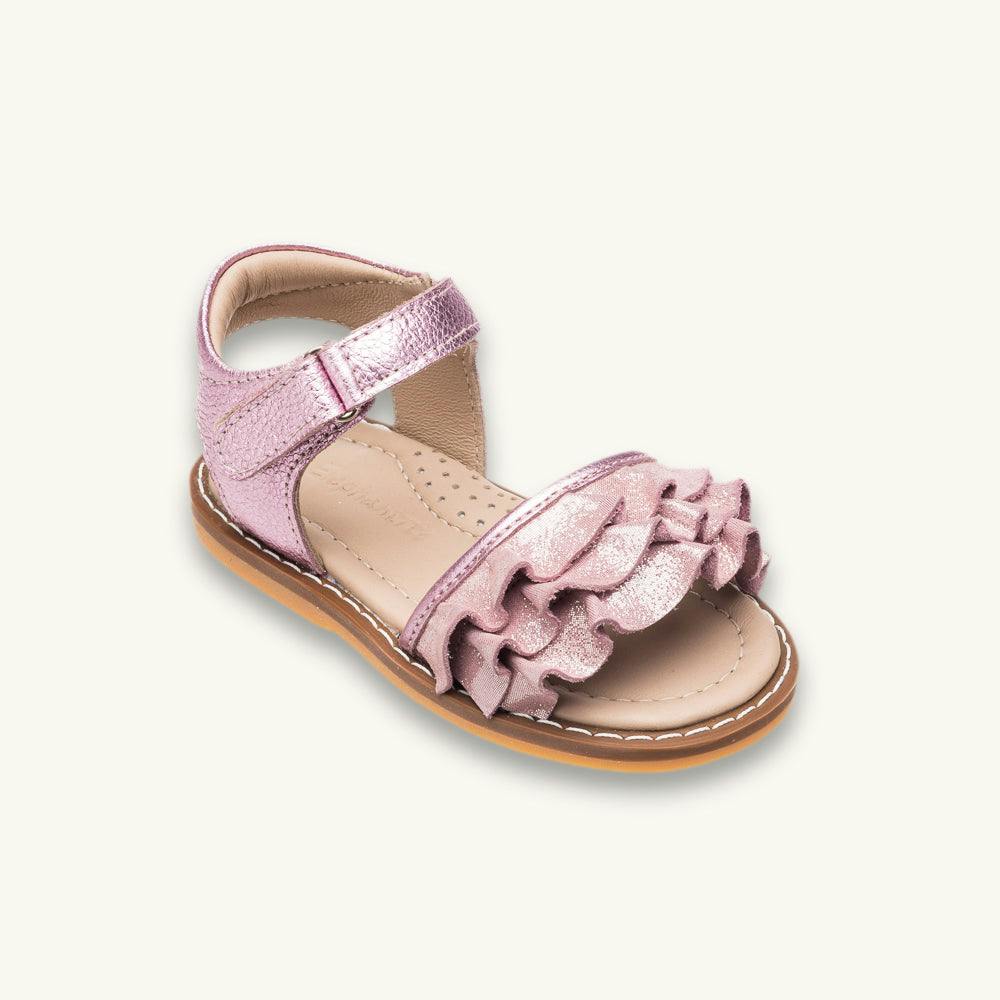 Toddler Flamenco Sandal | Carnation Pink Suede