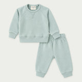 Sherpa Raglan Sweatshirt + Jogger Set