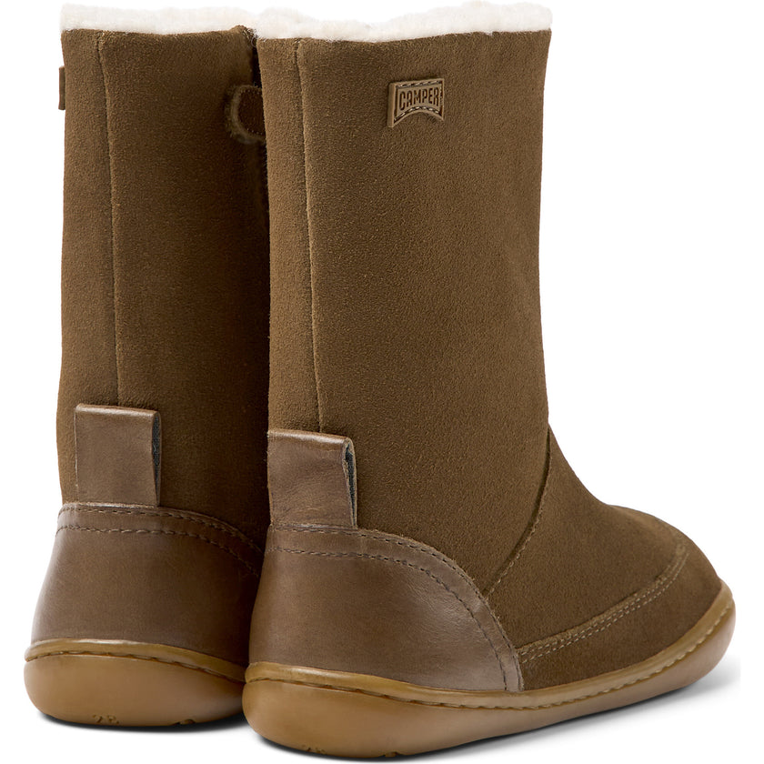 Peu Cami Seude Leather Nubuck Boots, Brown