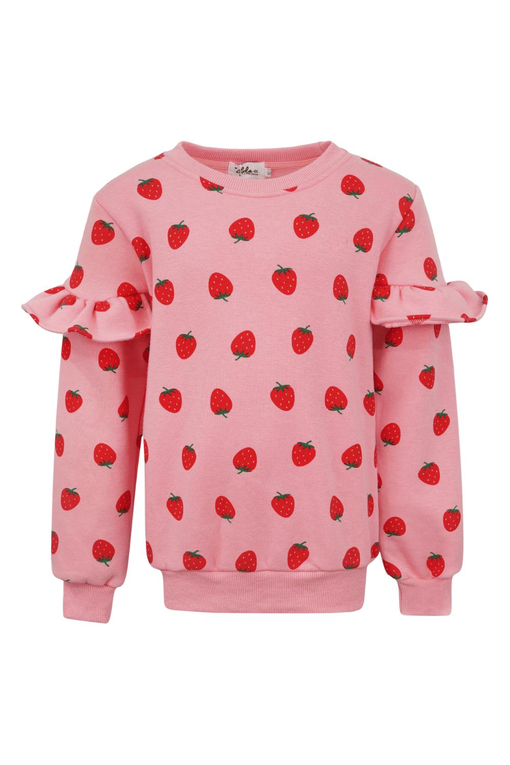 Strawberry Ruffle Joggers Set