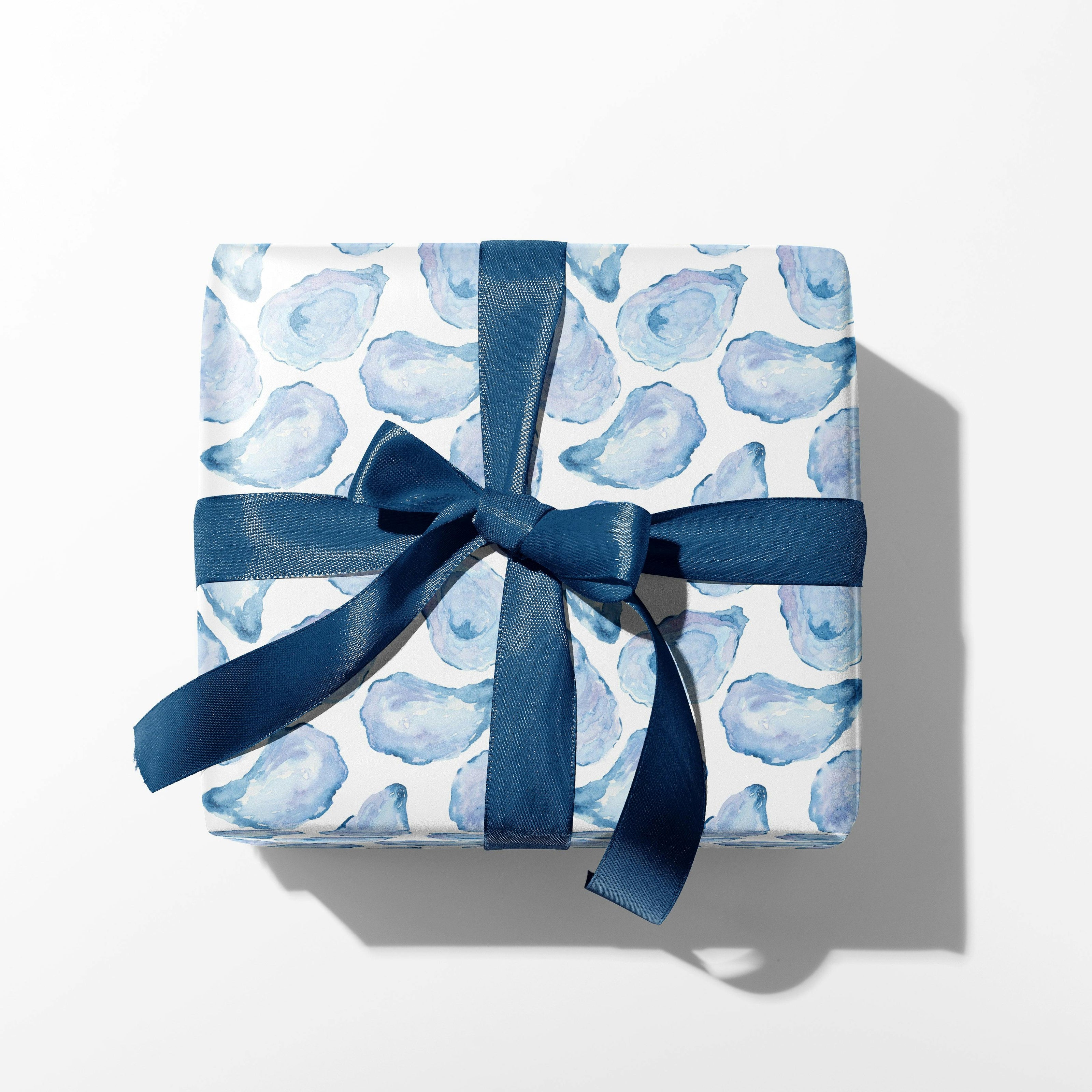 Mussel Shells Coastal Gift Wrap