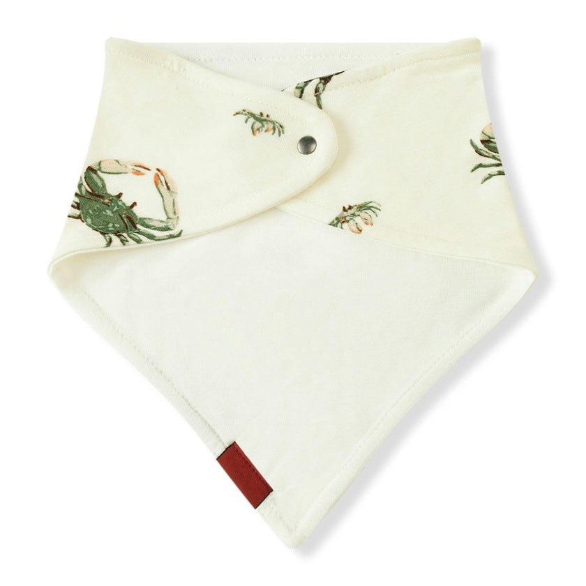 Coastal Bamboo Three-Layer Kerchief Bib