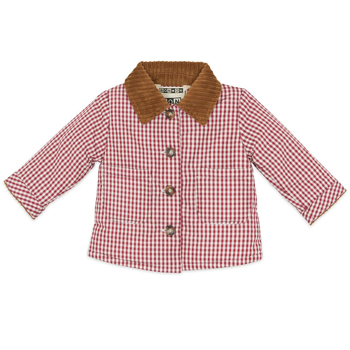 Marcel Gingham Baby Jacket