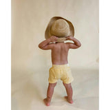 Canary Stripe Mini Boardshort