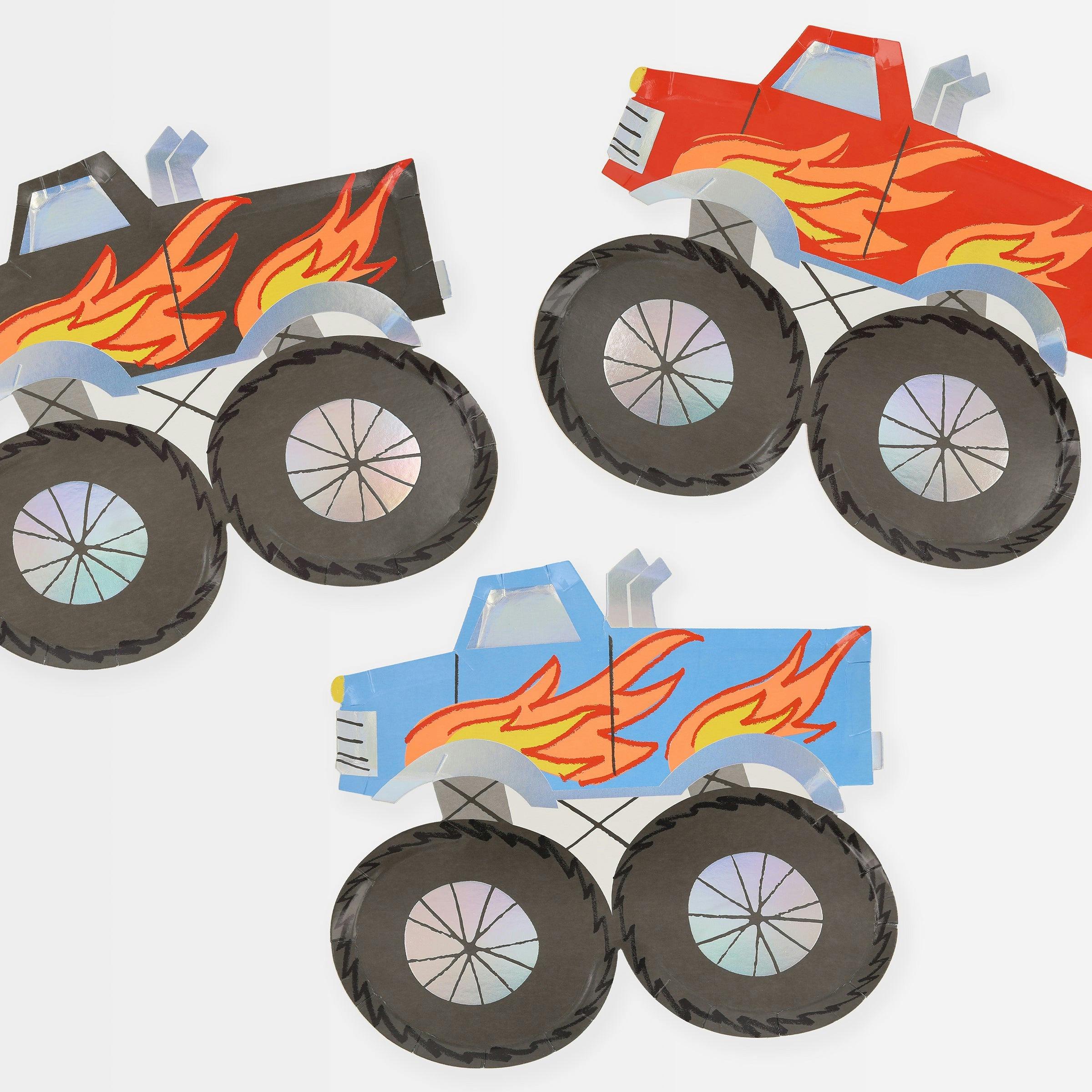 Monster Truck Plates