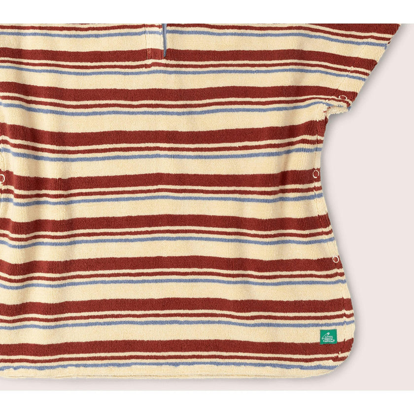 Beach Stripe Baby Towel Poncho, Multi