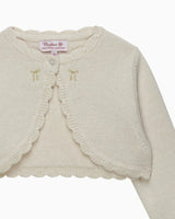 Maria Embroidered Bolero Cardigan