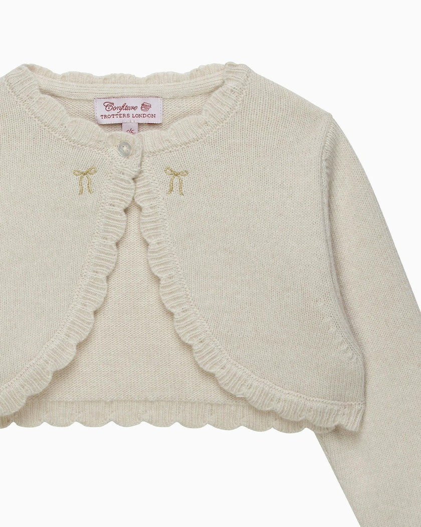 Maria Embroidered Bolero Cardigan