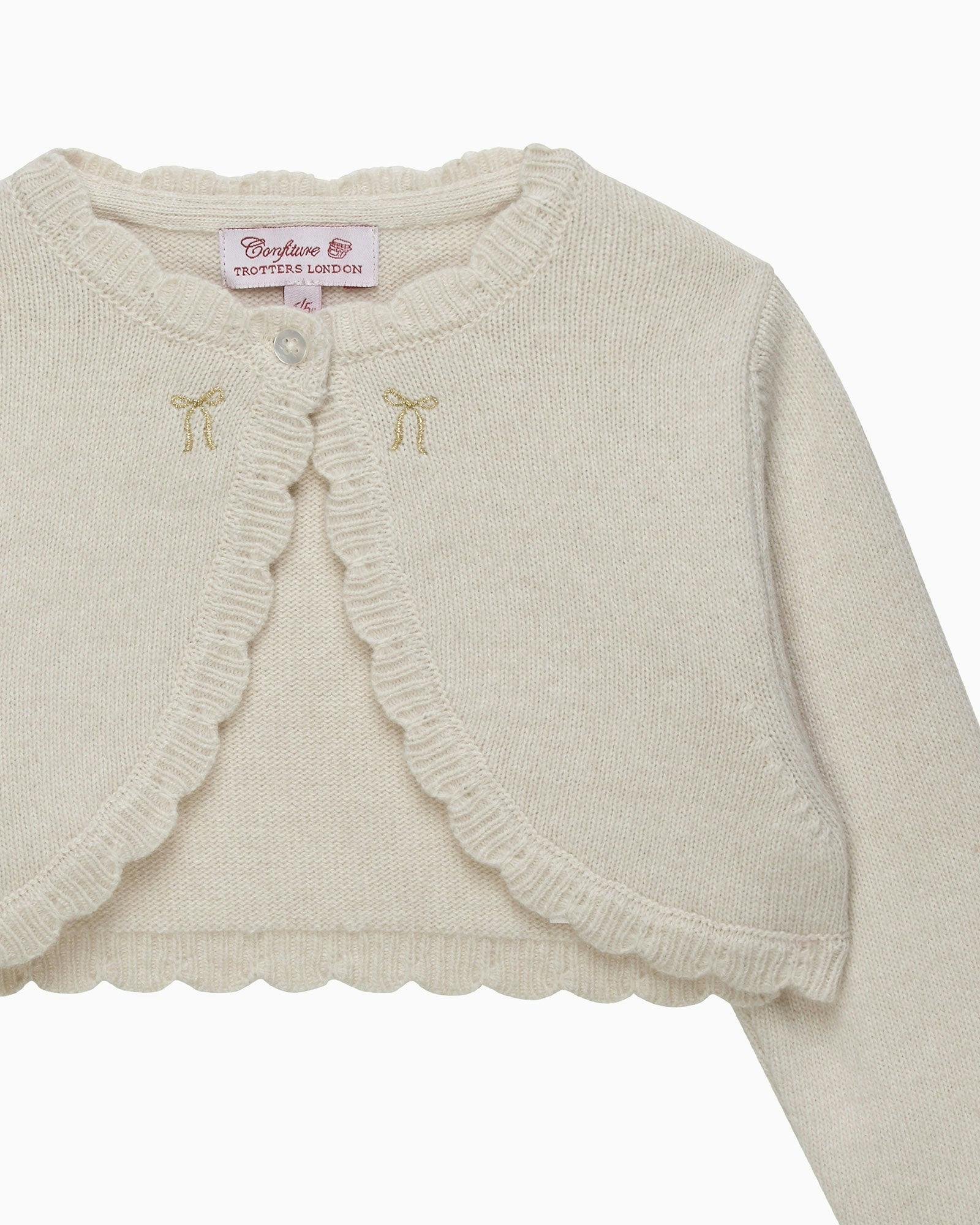 Maria Embroidered Bolero Cardigan
