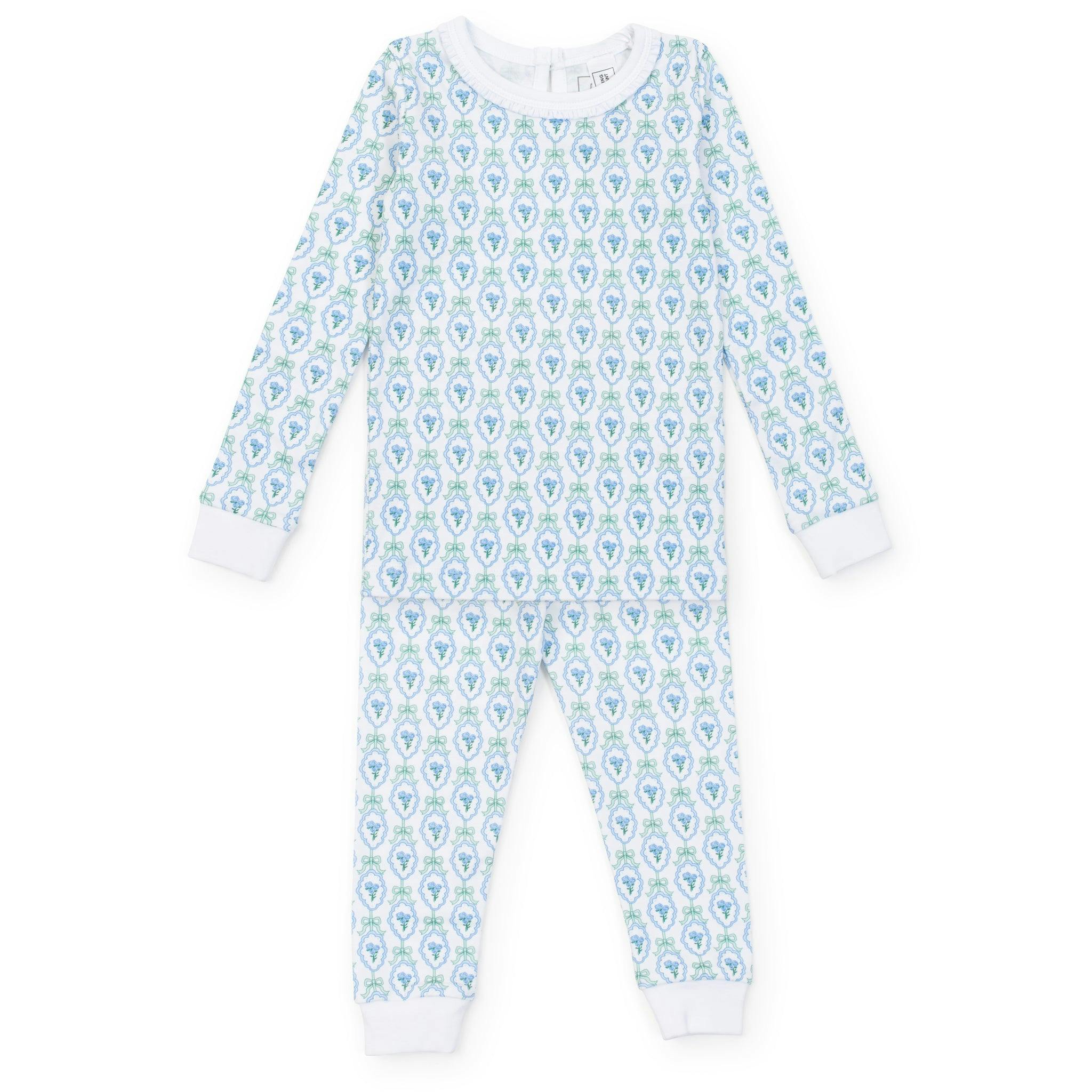 Ava Girls' Pajama Pant Set - Hampton Blooms