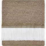 Herringbone Stain Resistant Indoor Outdoor Throw