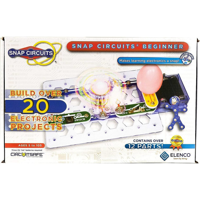 Elenco Snap Circuits Beginner STEM Science Activity Kit