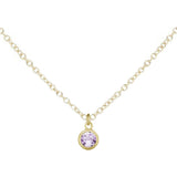 June Birthstone Necklace