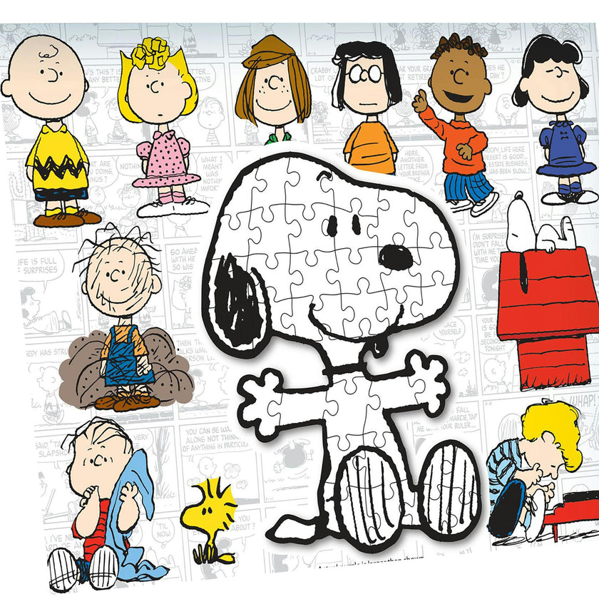 RoseArt: Mini Shaped: Peanuts - 500 Piece Puzzle