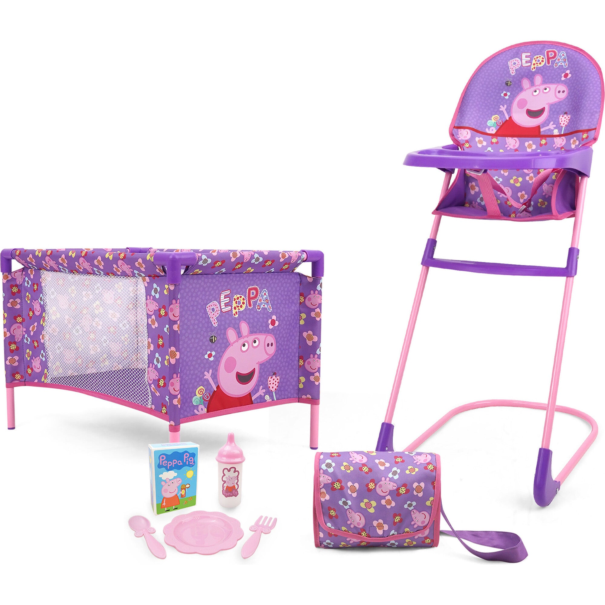 Peppa Pig: At Home 8pc Set - Purple